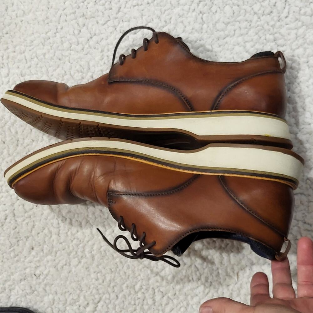 Cole Haan Brown Leather Derbys - Picture 3 of 7